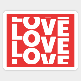 Red Love Sticker